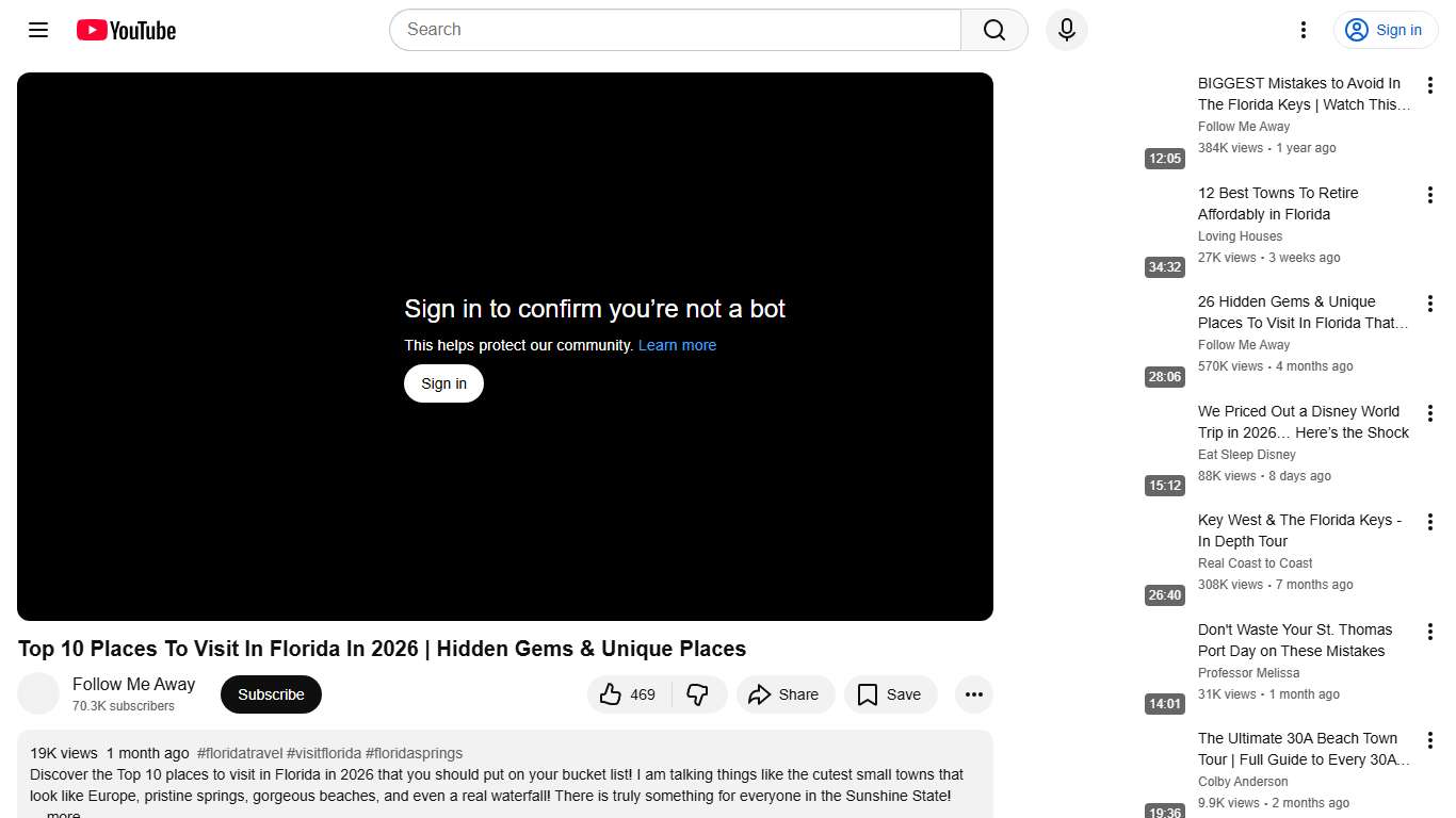 Top 10 Places To Visit In Florida In 2026 Hidden Gems & Unique Places - YouTube